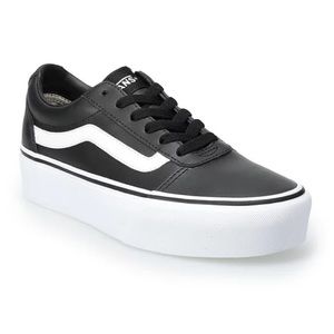Vans Ward Platform Women's Leather Skate Shoes